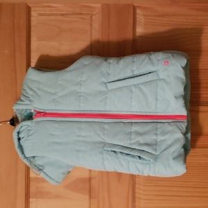 90* Girls puffer vest sz Small 7/8